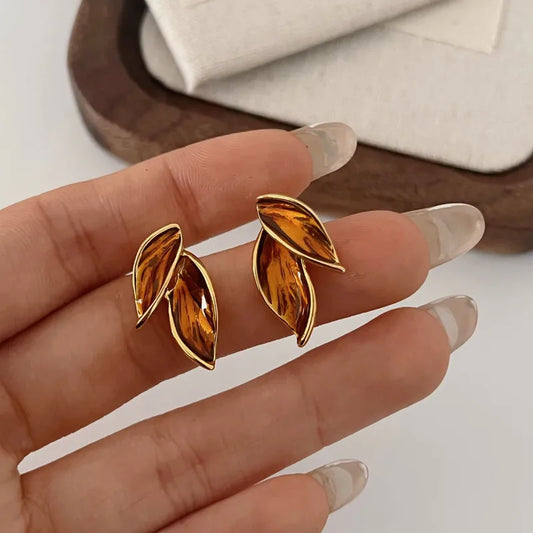 Leaves Auricular Earrings